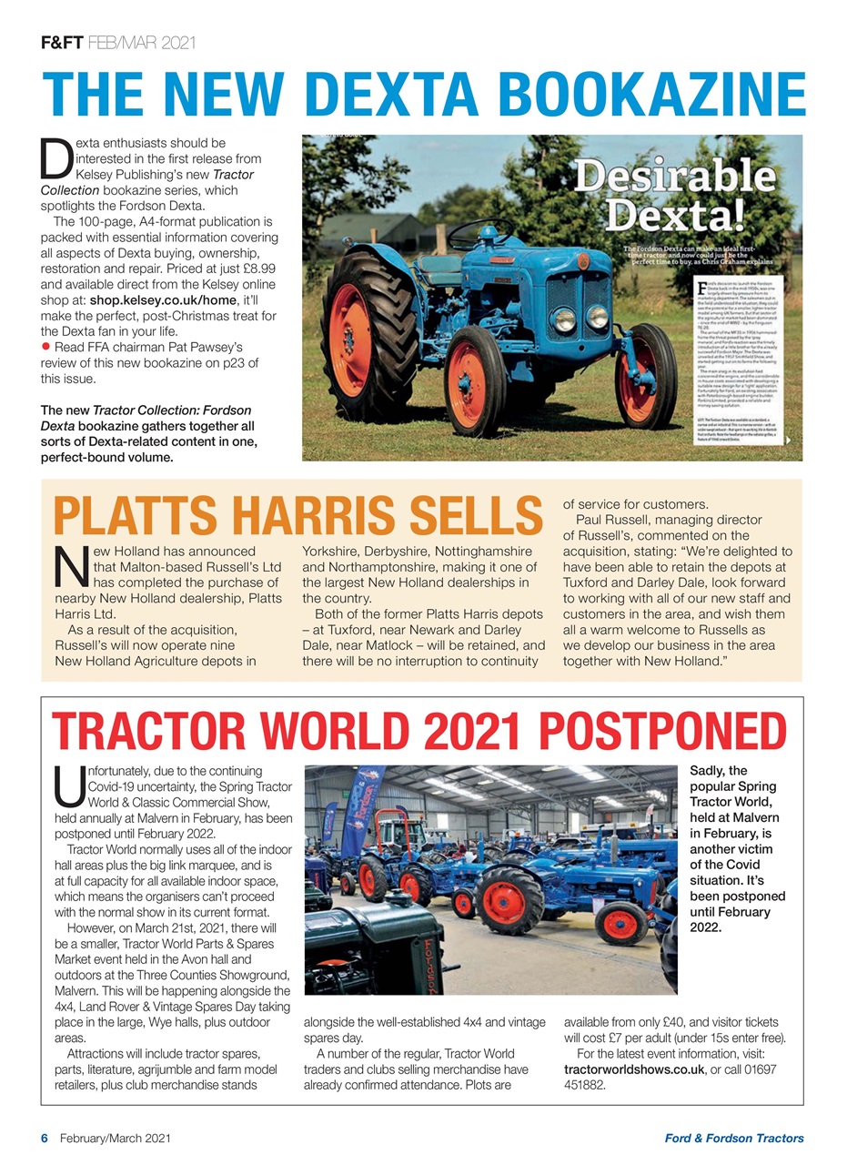 Ford & Fordson Preview Pages