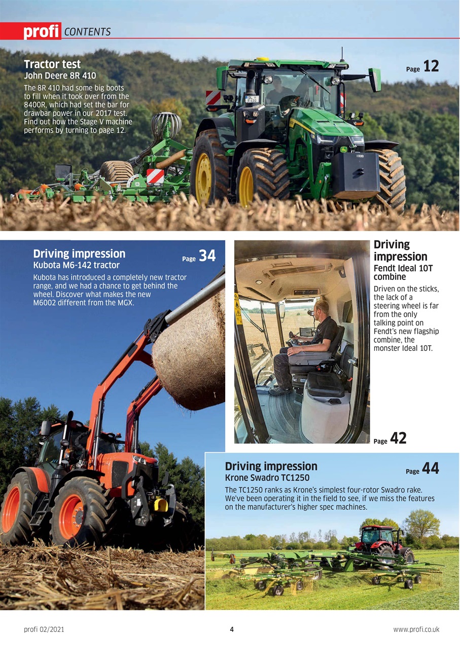 Profi International Preview Pages