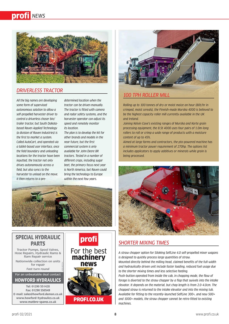 Profi International Preview Pages