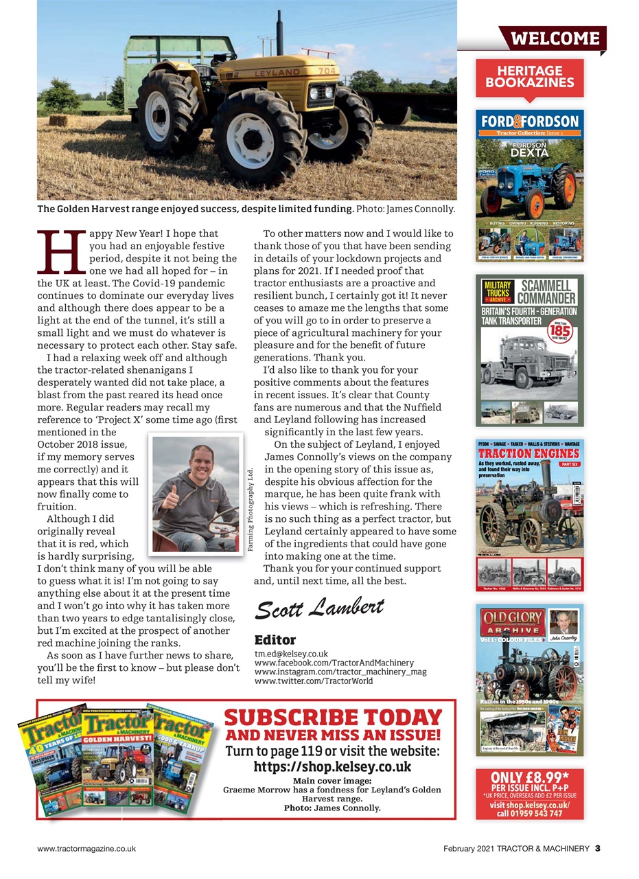 Tractor & Machinery Preview Pages