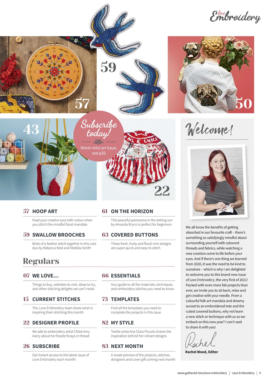 Love Embroidery Preview Pages