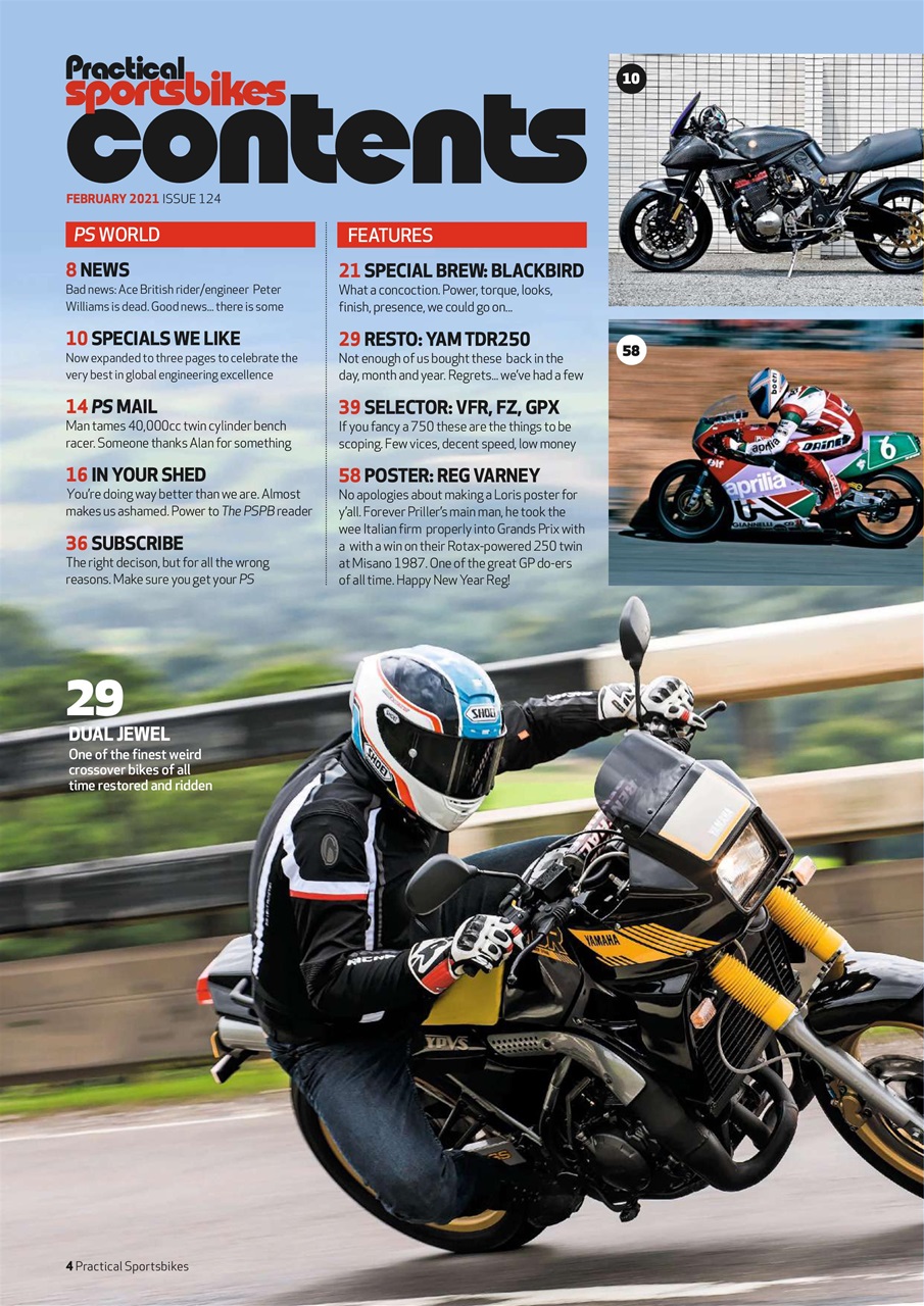 Practical Sportsbikes Preview Pages