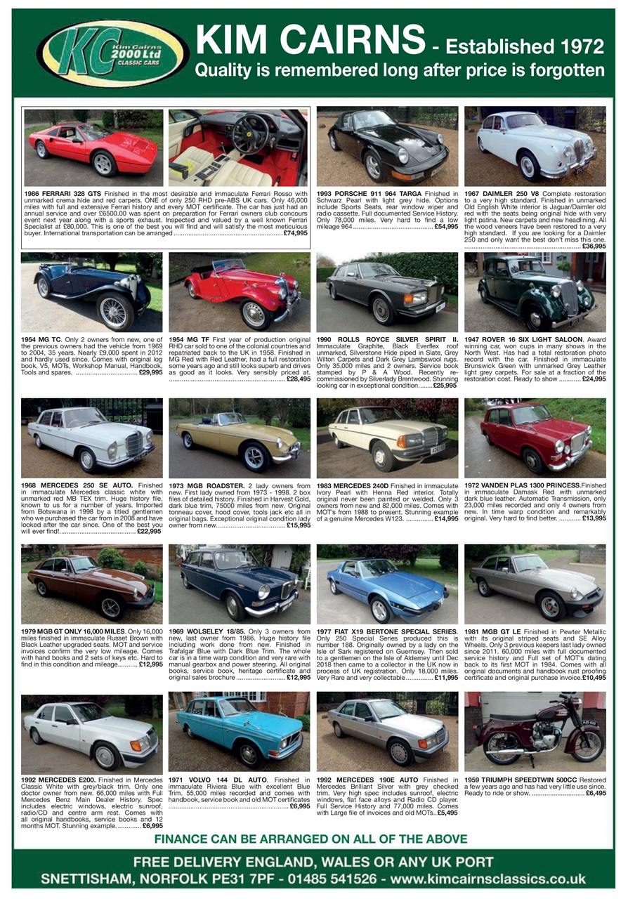 Classic Car Mart Preview Pages