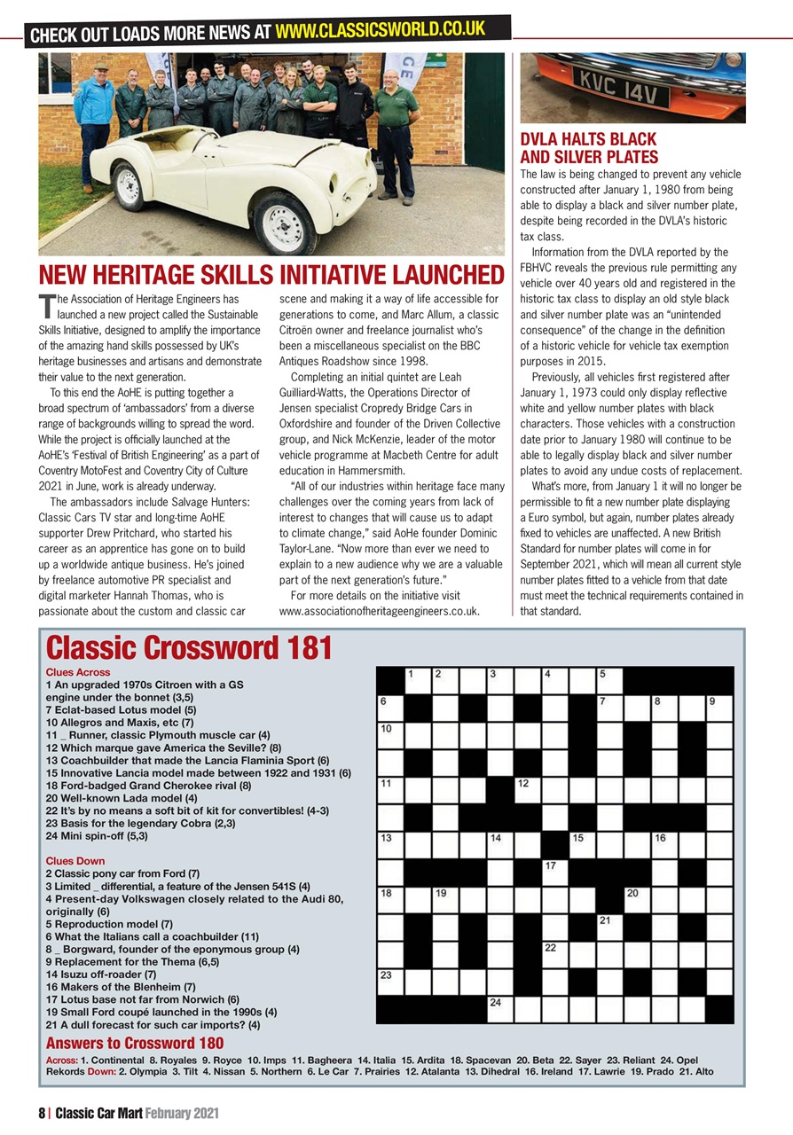 Classic Car Mart Preview Pages