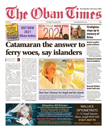 The Oban Times & Lochaber Times issue 