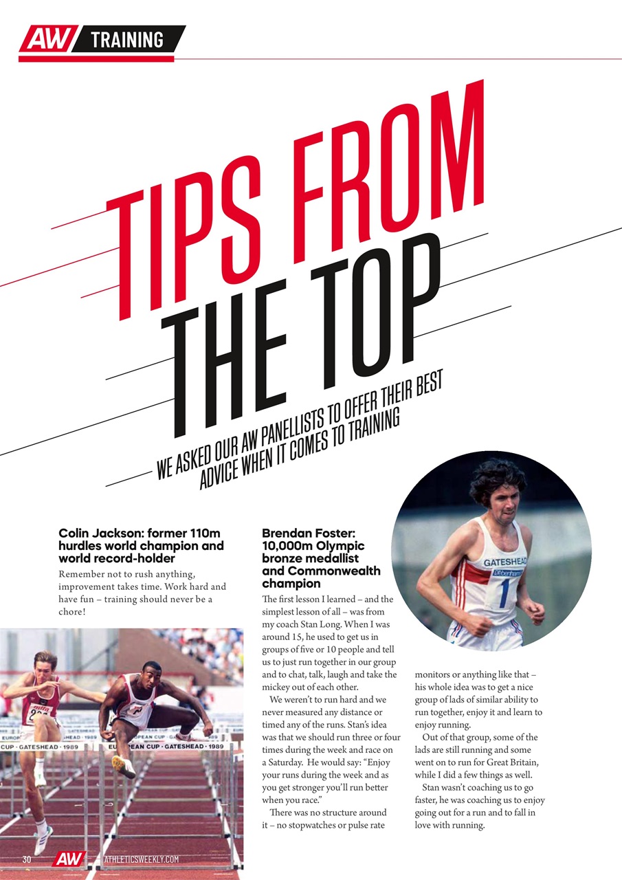 AW – Athletics Weekly Magazine Preview Pages