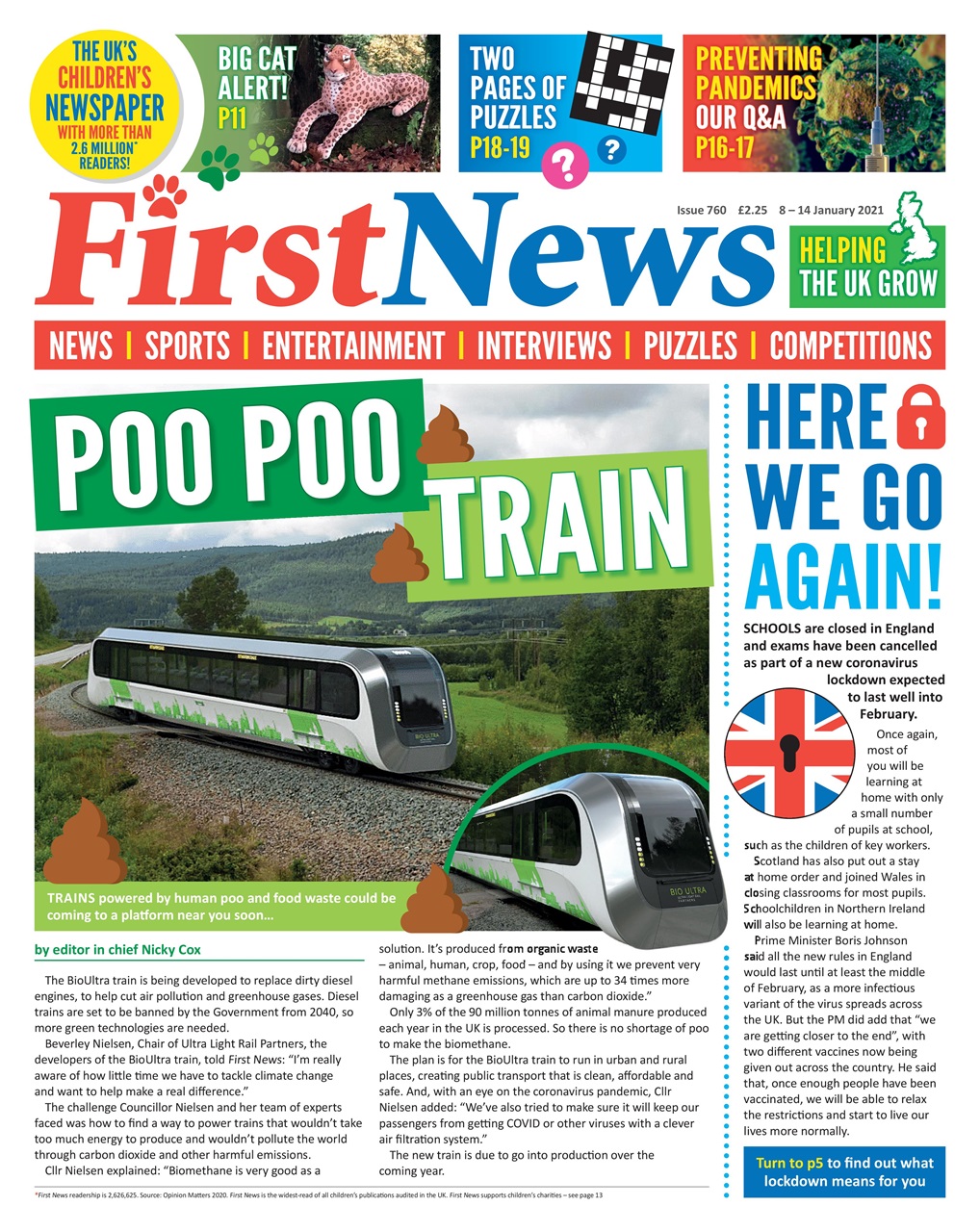 First News Preview Pages