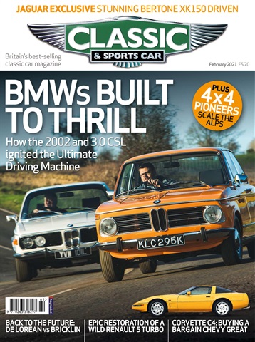 Classic & Sports Car issue Feb-21