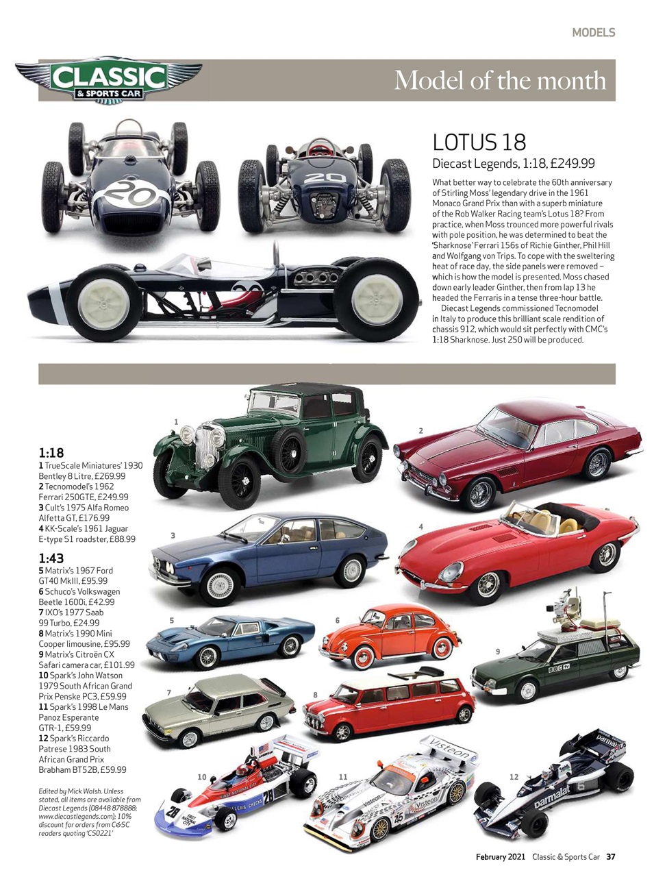 Classic & Sports Car Preview Pages