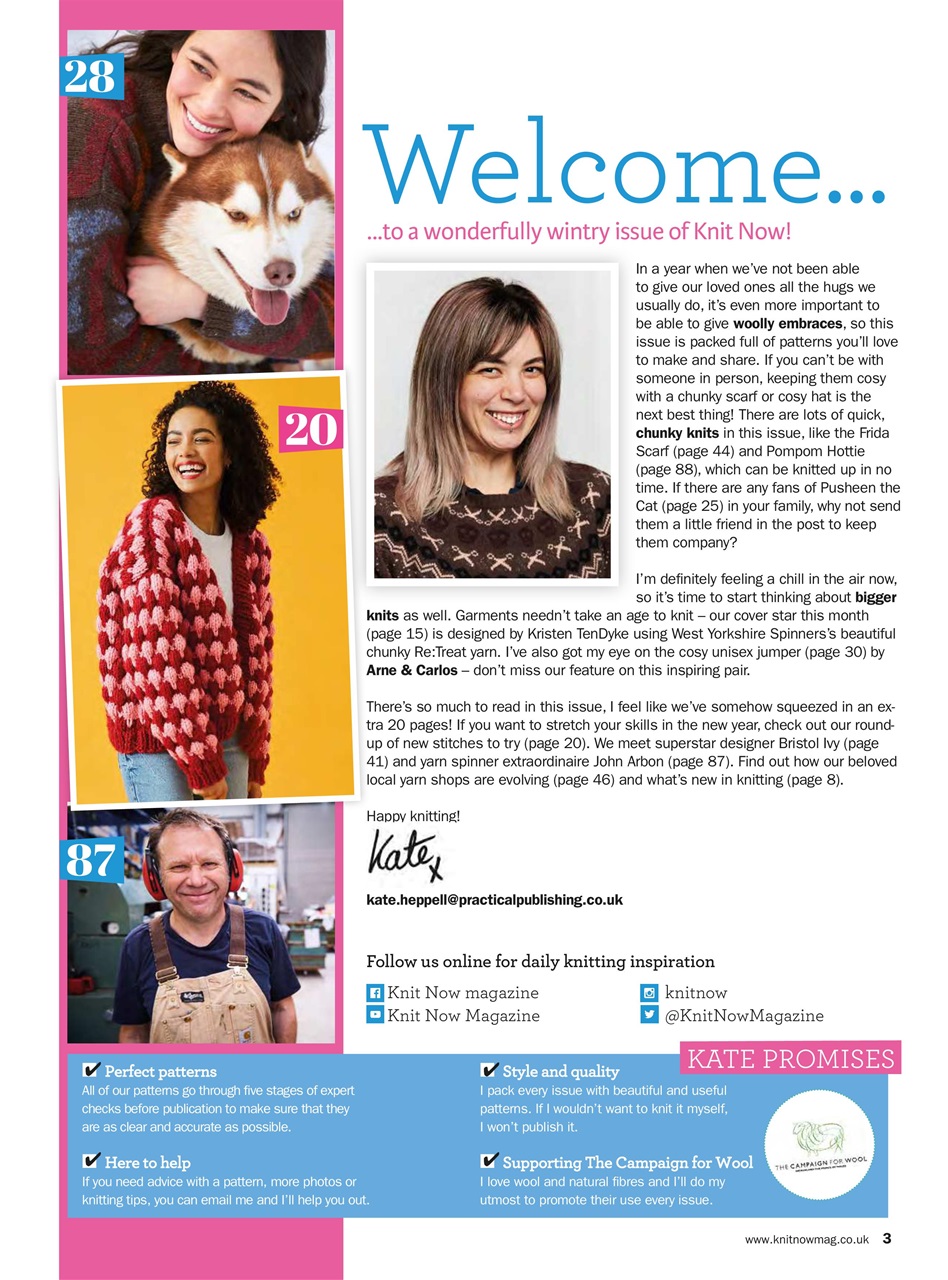 Knit Now Preview Pages