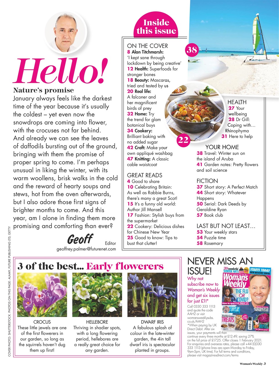 Woman's Weekly Preview Pages