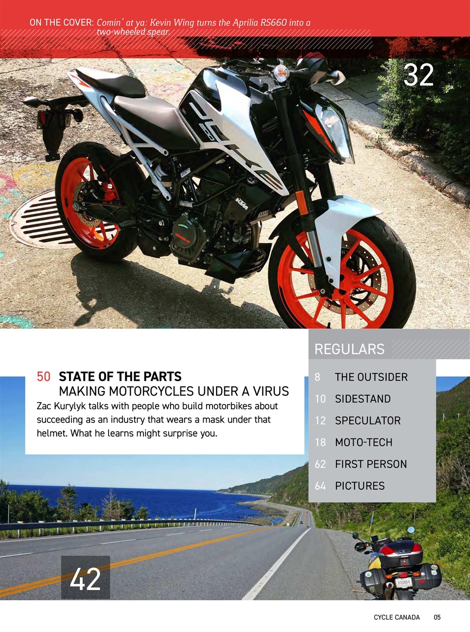 Cycle Canada Preview Pages