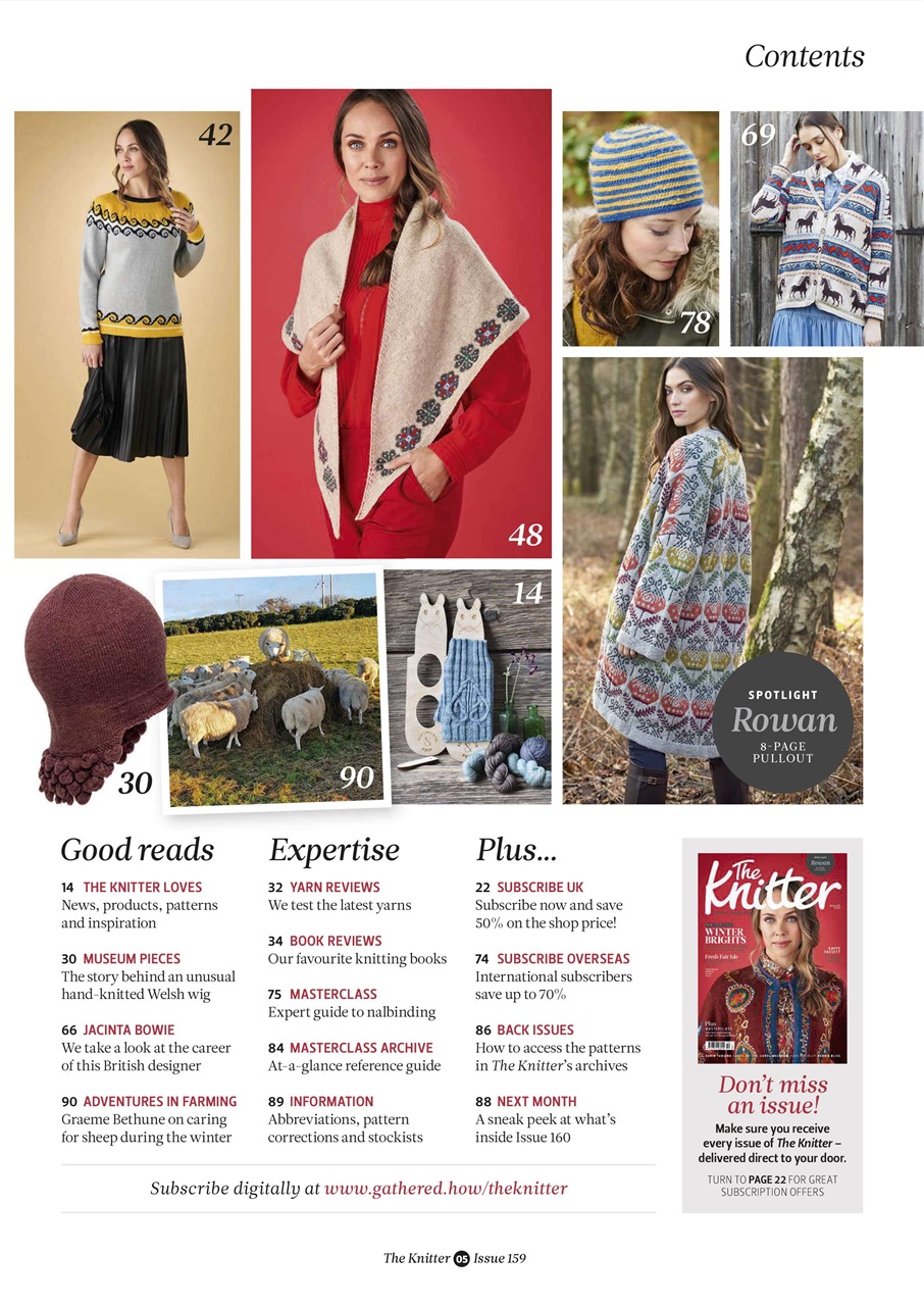 The Knitter Preview Pages