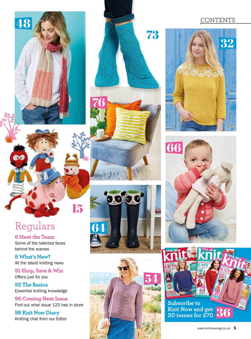 Knit Now Preview Pages