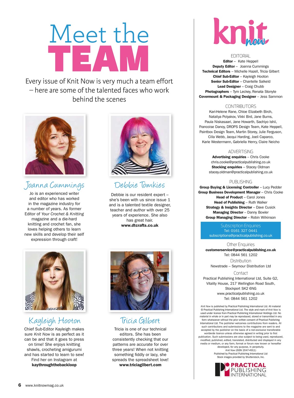 Knit Now Preview Pages