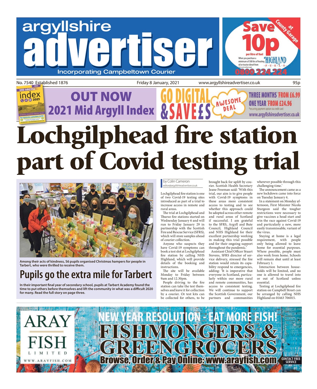 Argyllshire Advertiser Preview Pages