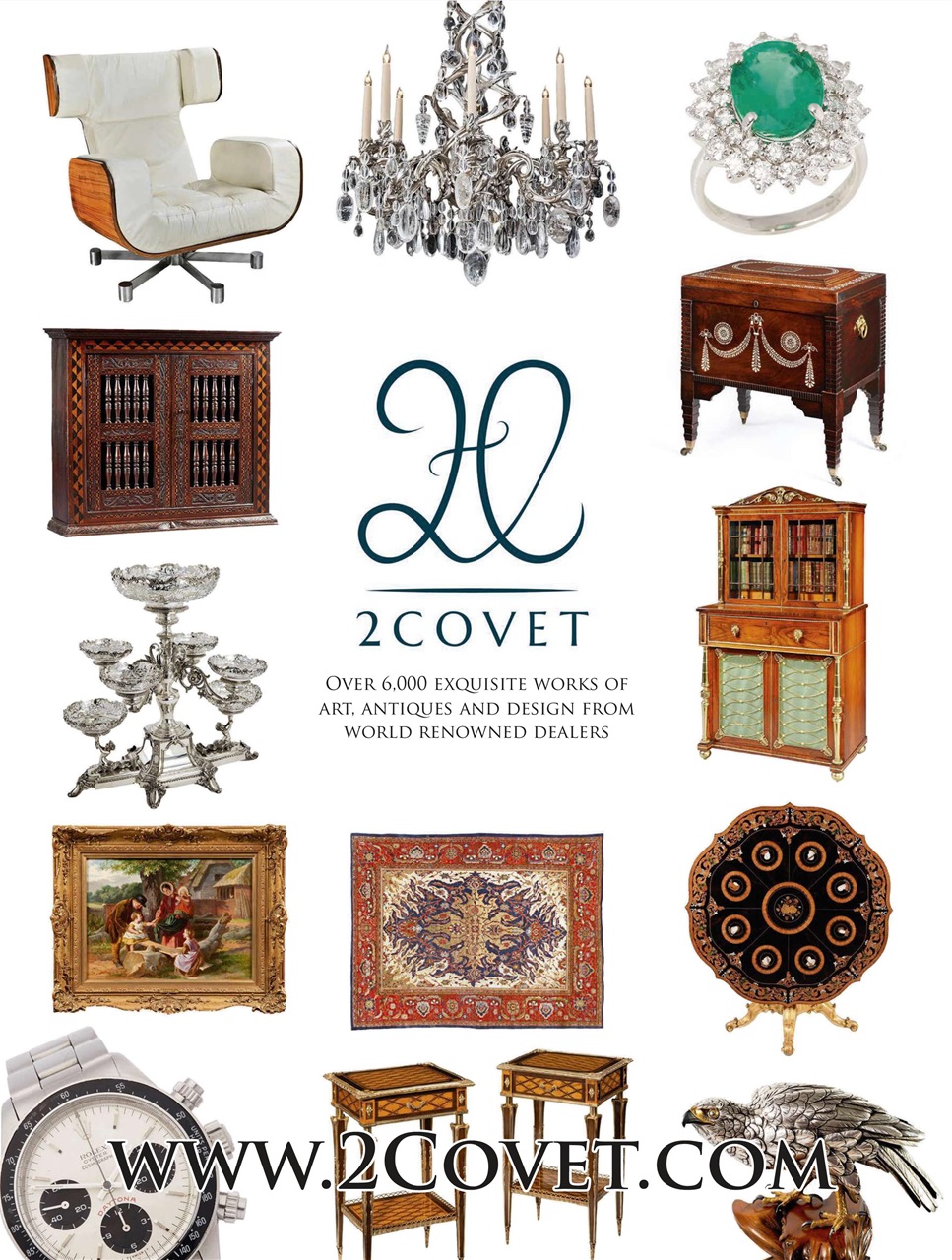 Homes & Antiques Magazine Preview Pages