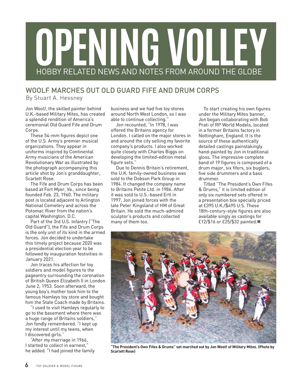 Toy Soldier & Model Figure Preview Pages