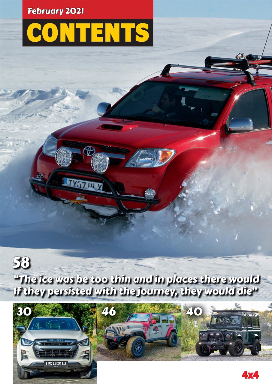 Overlander 4X4 Preview Pages