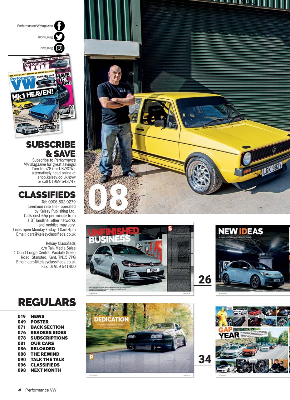 Performance VW Preview Pages