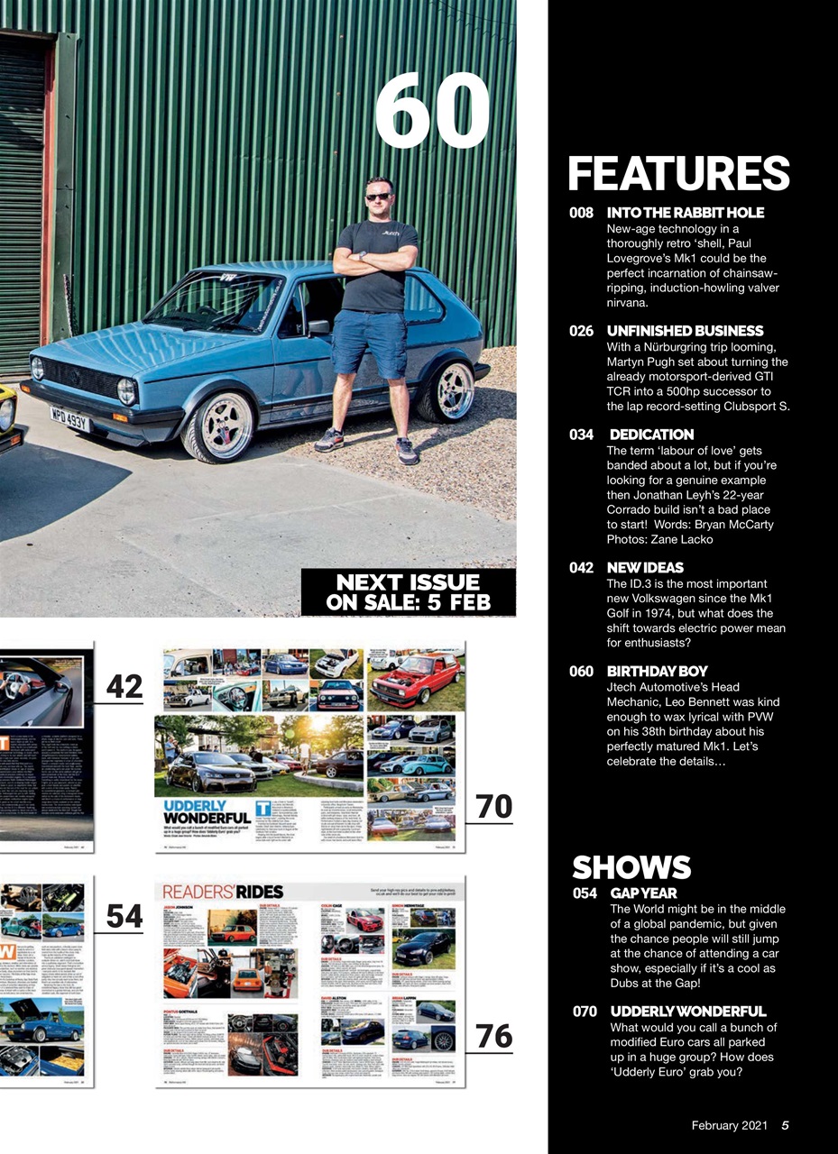 Performance VW Preview Pages