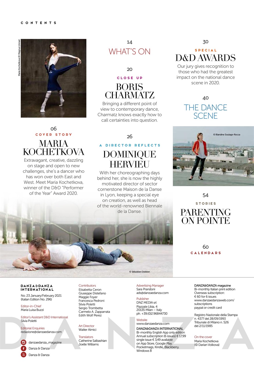 DANZA&DANZA International Preview Pages