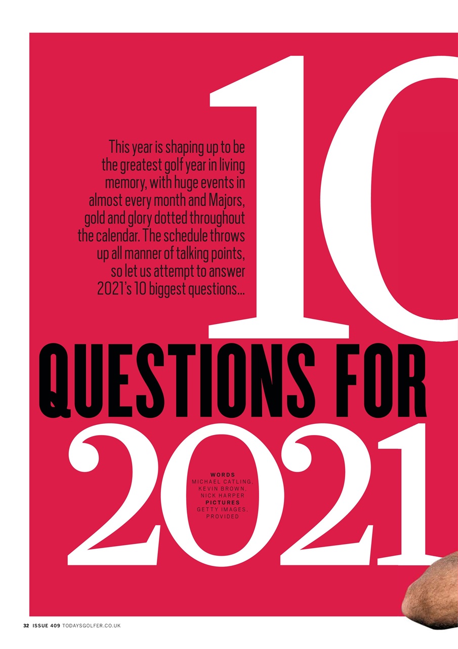 Today's Golfer Preview Pages