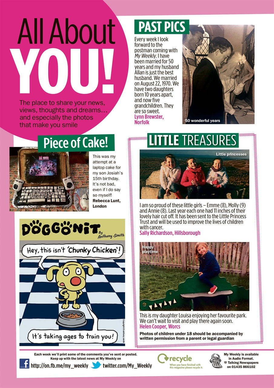 My Weekly Preview Pages