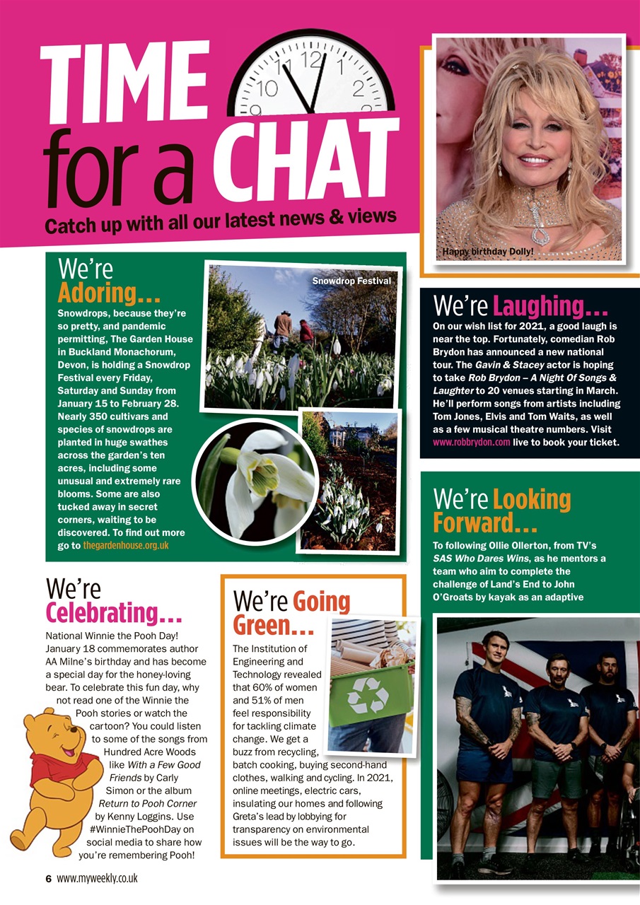 My Weekly Preview Pages