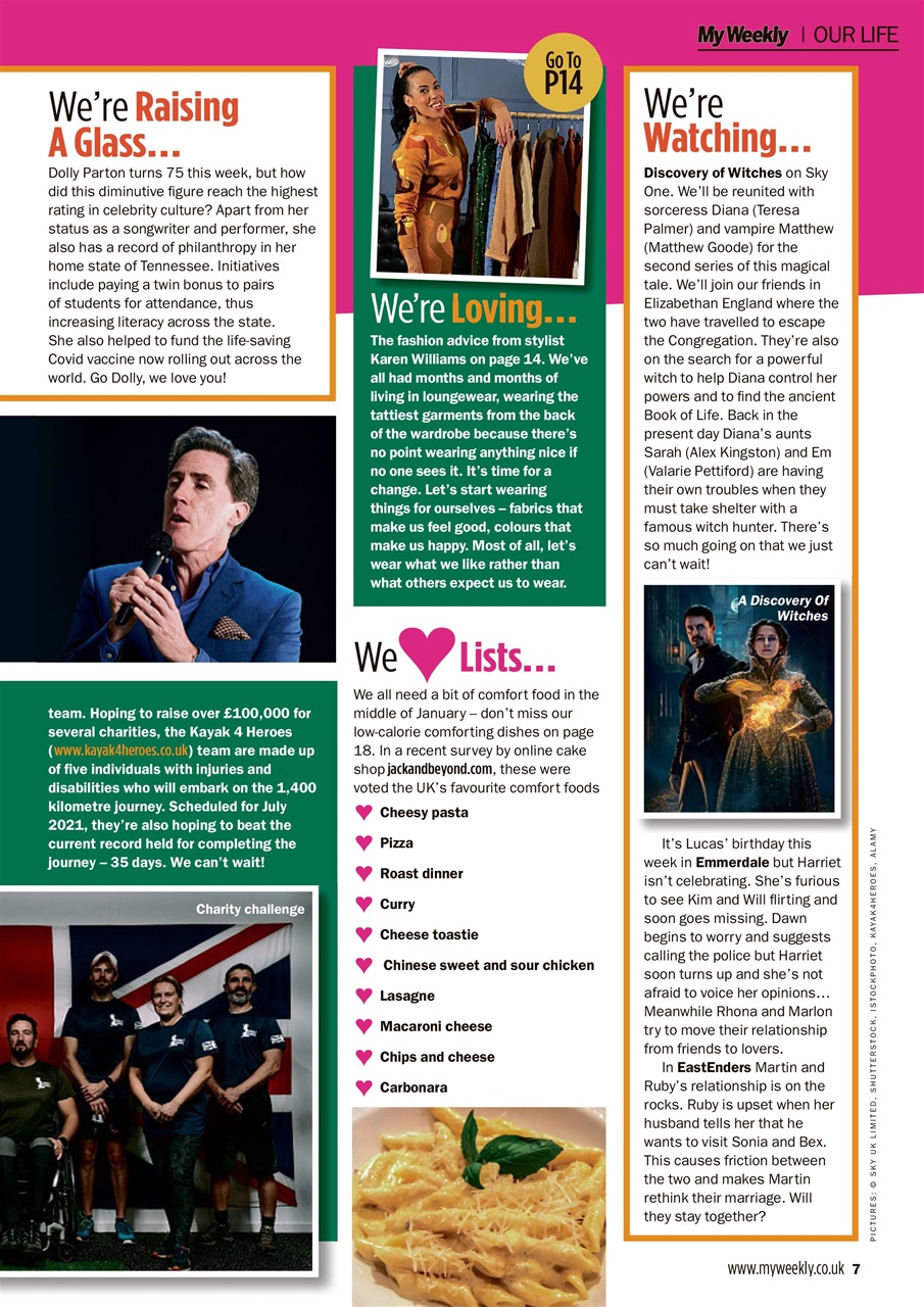 My Weekly Preview Pages