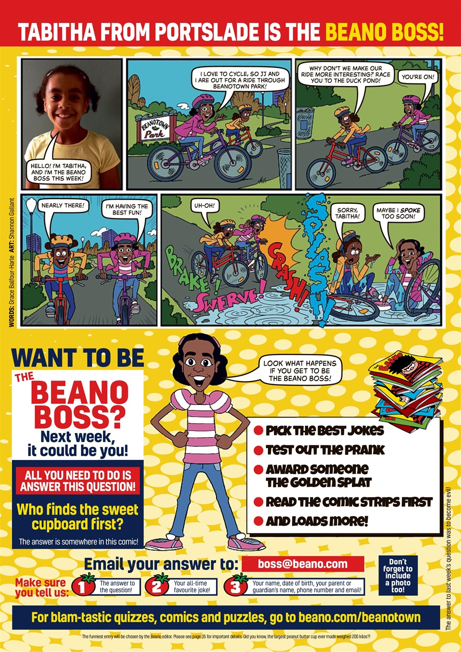 Beano Preview Pages