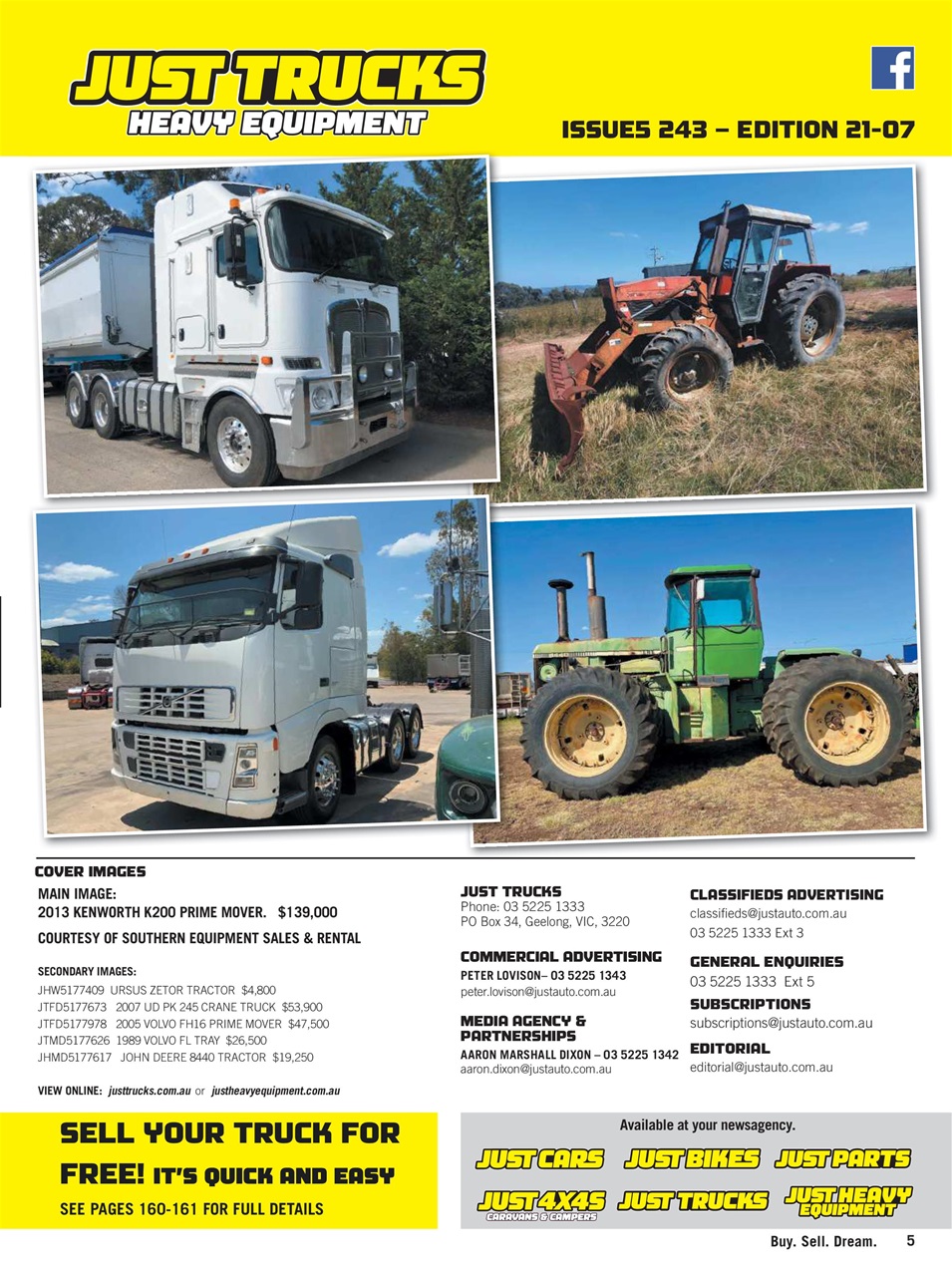 JUST TRUCKS Preview Pages