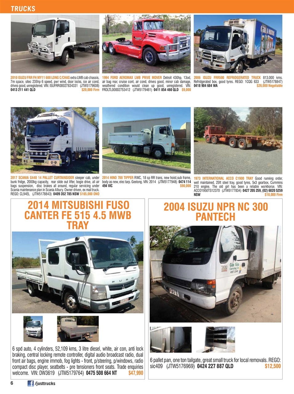 JUST TRUCKS Preview Pages