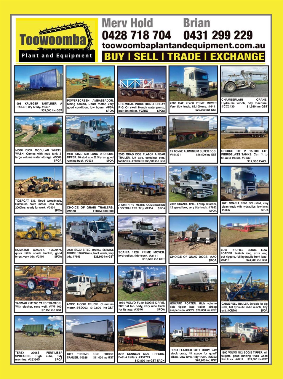 JUST TRUCKS Preview Pages