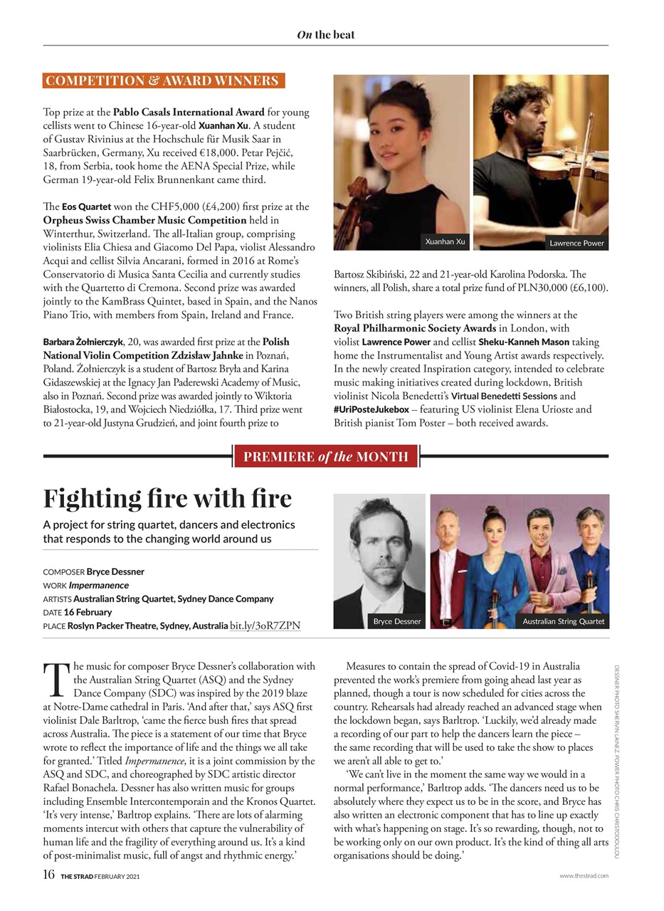 The Strad Preview Pages