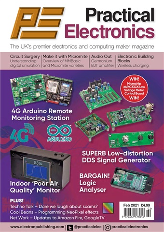 Practical Electronics issue Feb-21