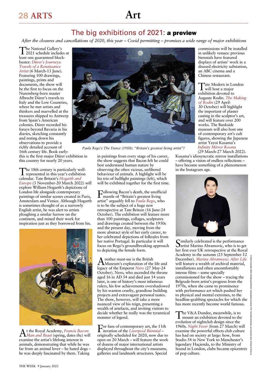 The Week Preview Pages