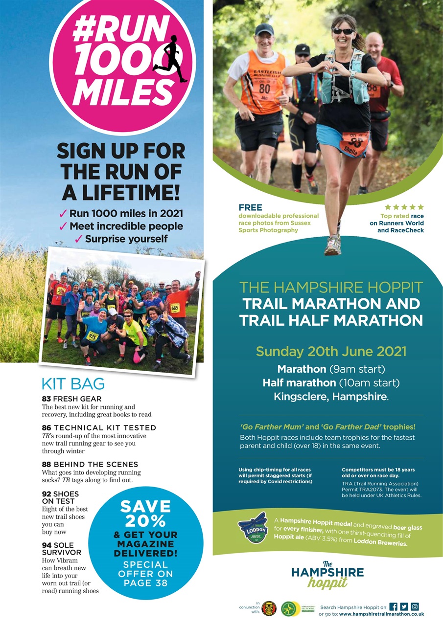 Trail Running Preview Pages