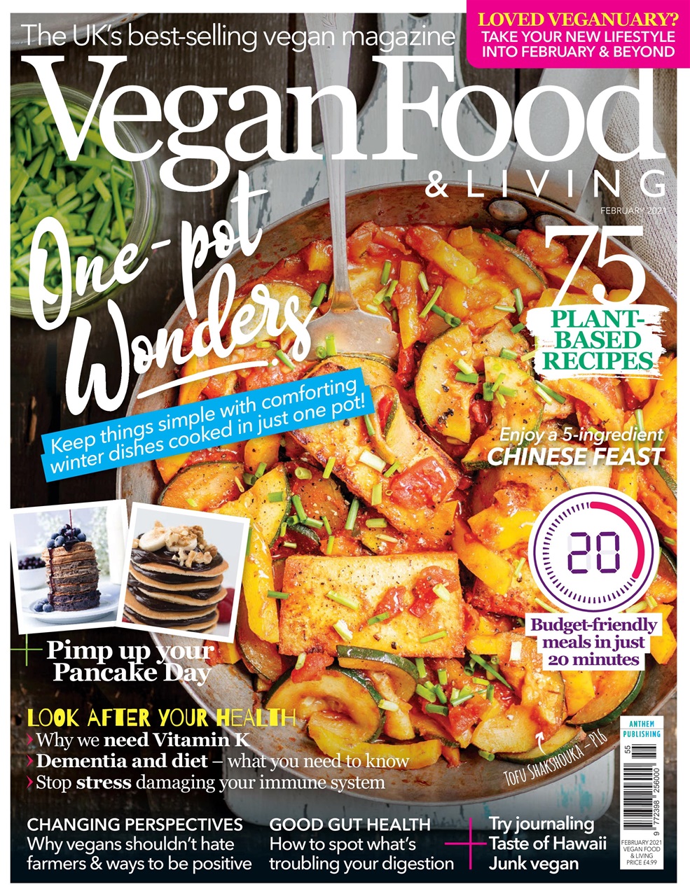 Vegan Food & Living Magazine Preview Pages