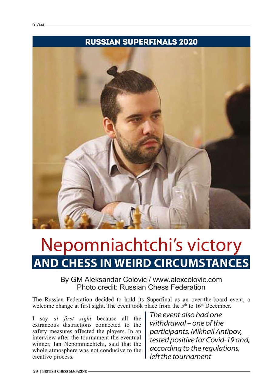 British Chess Magazine Preview Pages