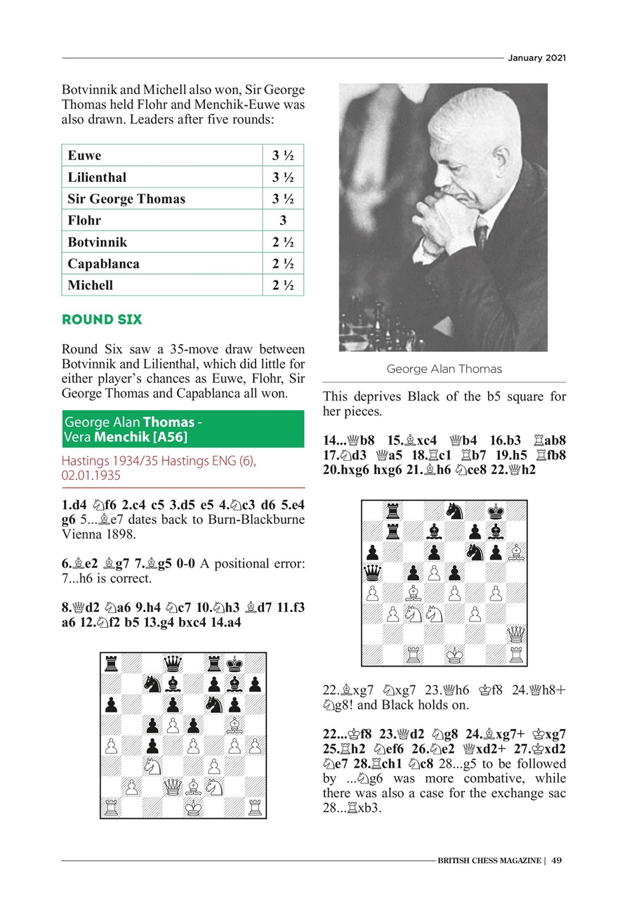 British Chess Magazine Preview Pages