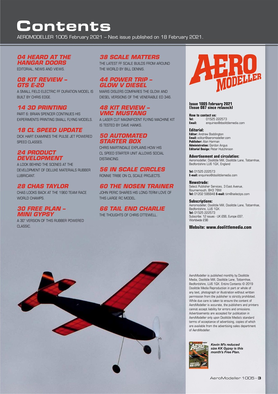 AeroModeller Preview Pages