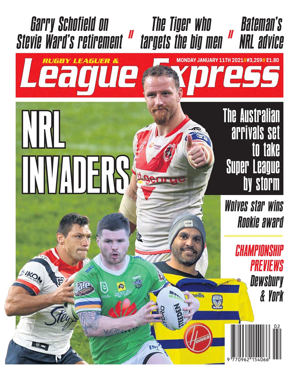League Express Preview Pages