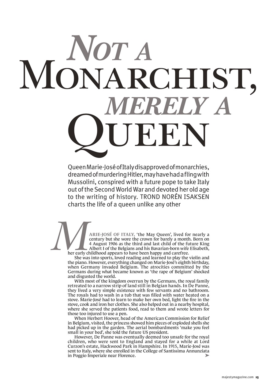 Majesty Magazine Preview Pages