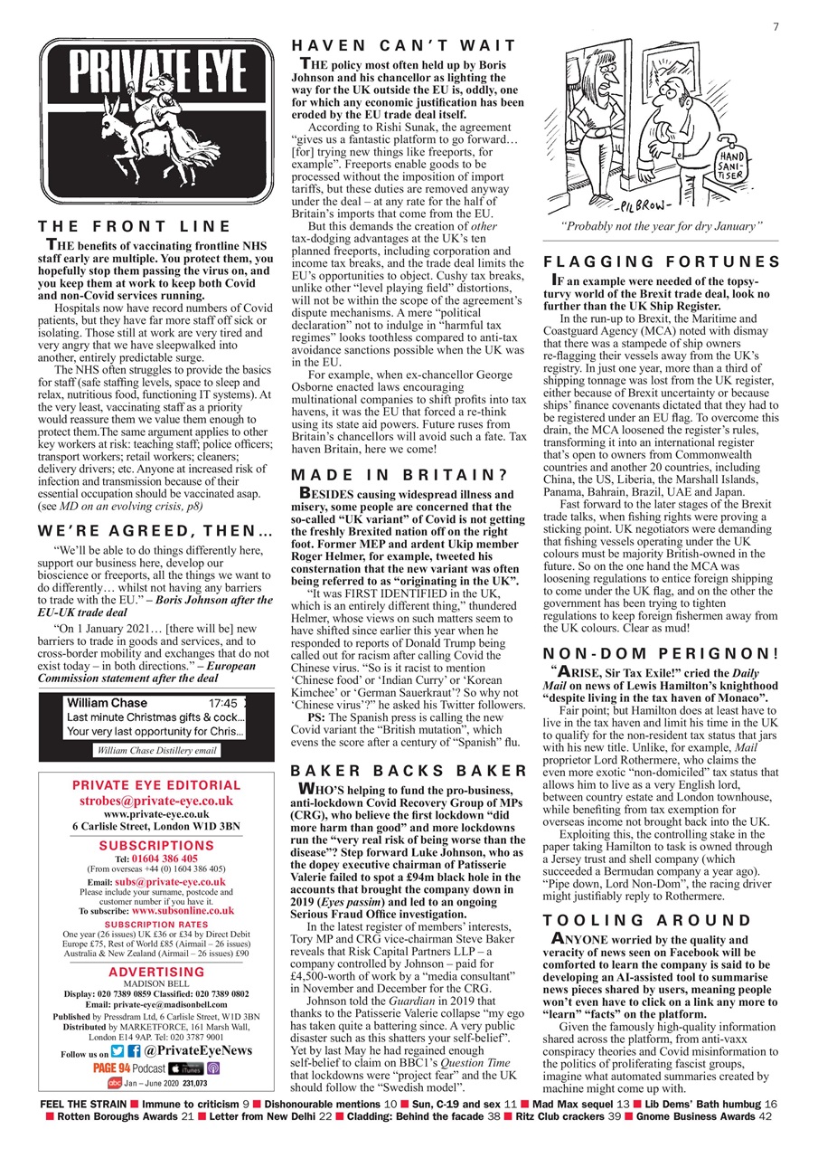 Private Eye Preview Pages