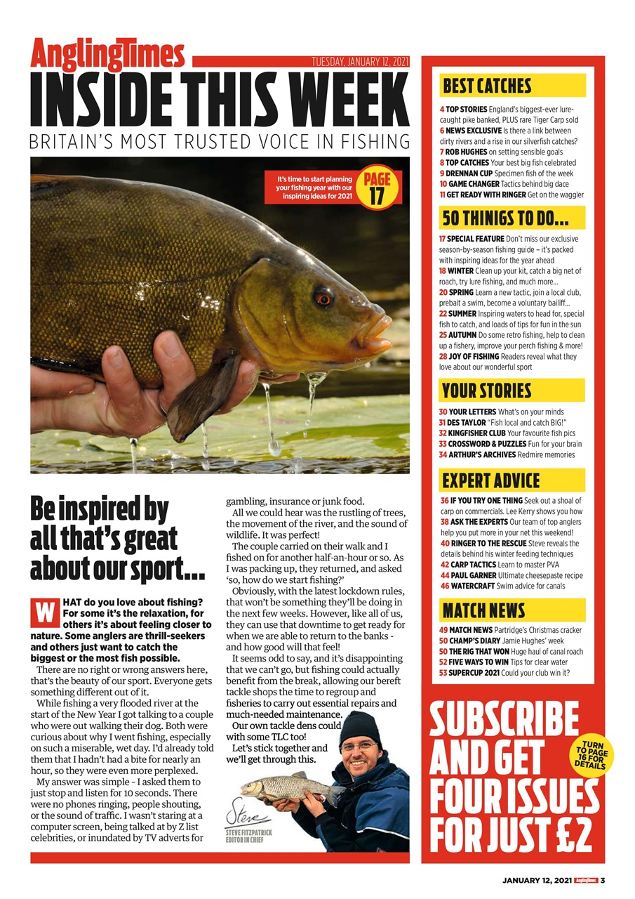 Angling Times Preview Pages