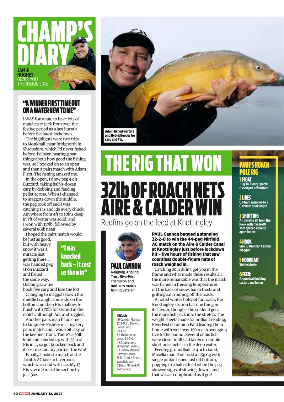 Angling Times Preview Pages