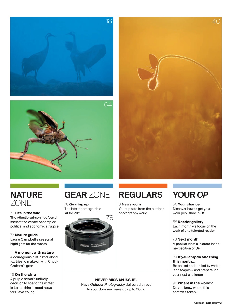 Outdoor Photography Preview Pages