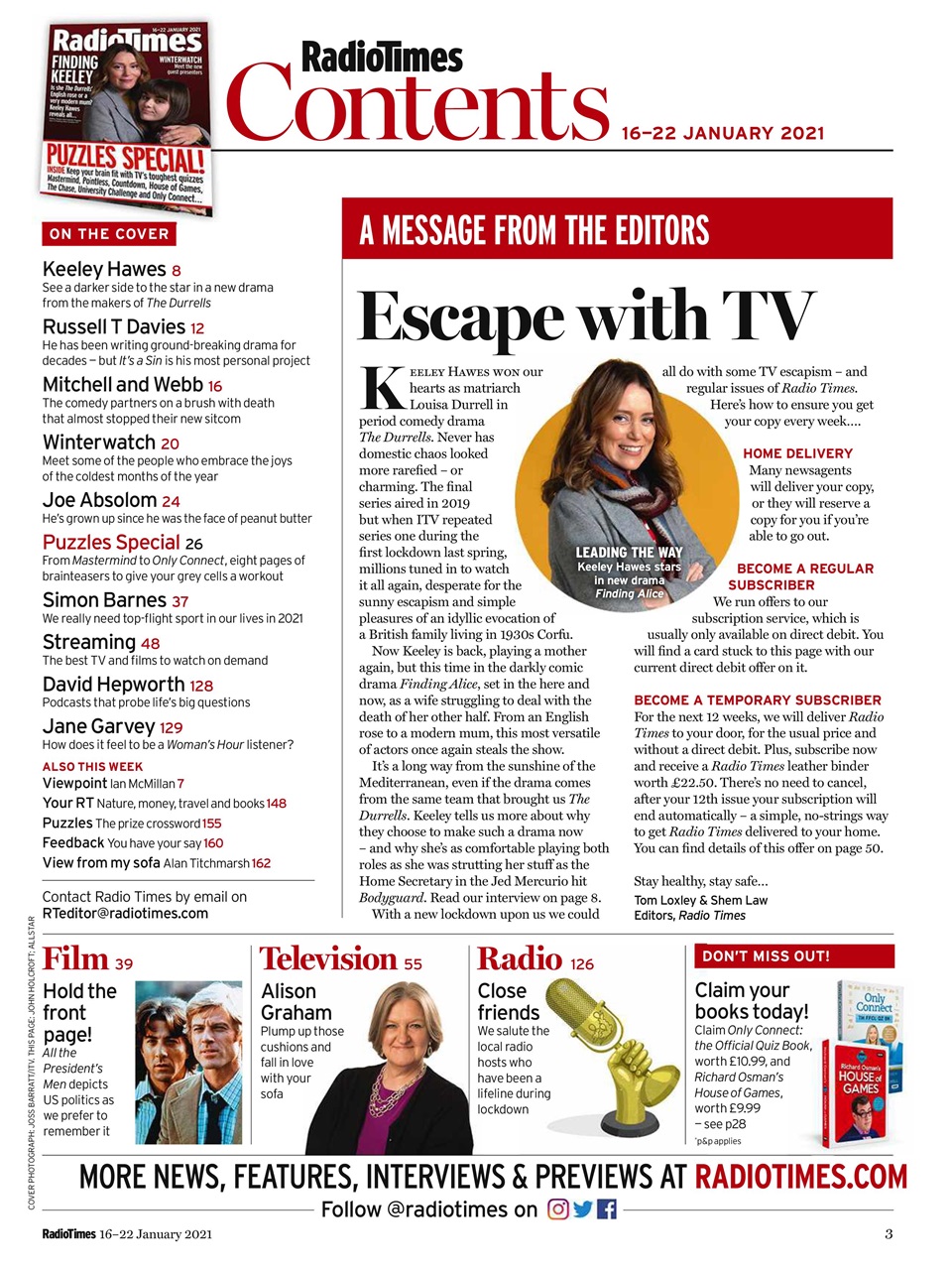 Radio Times Preview Pages