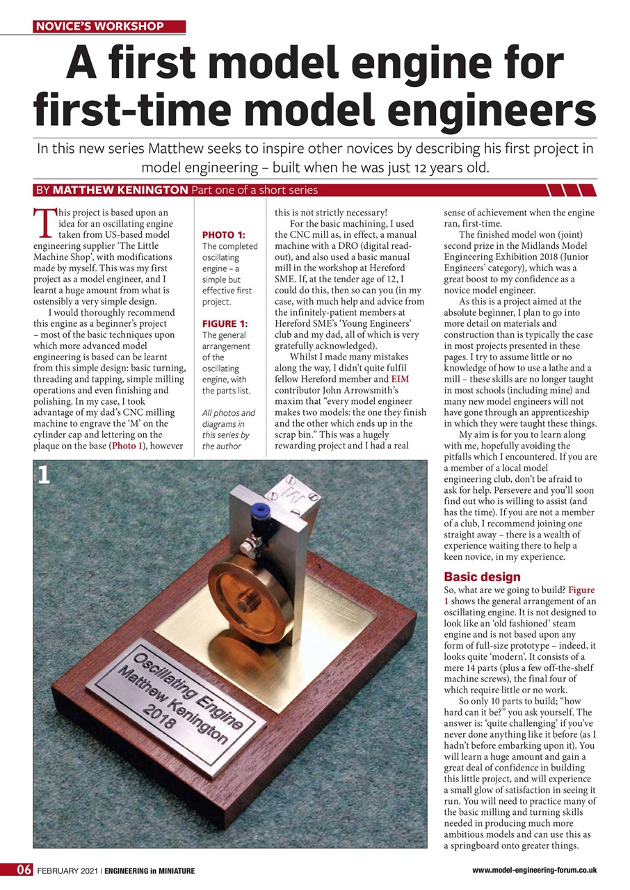 Engineering in Miniature Preview Pages